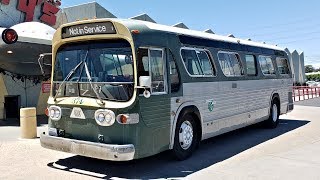 (4K) Ride on a Classic 1974 GMC T6H4523N Fishbowl Bus