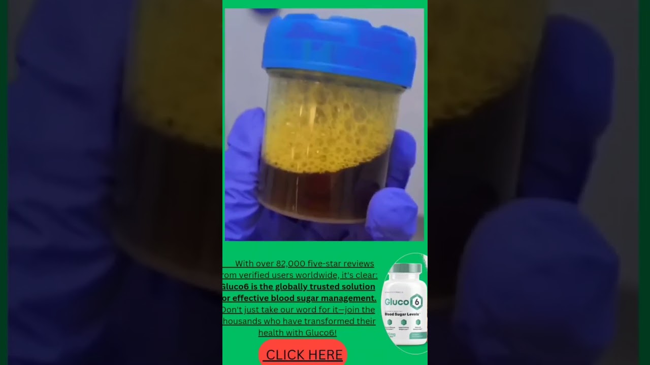 Optimize your blood sugarcontrol with Gluco6   #sauce