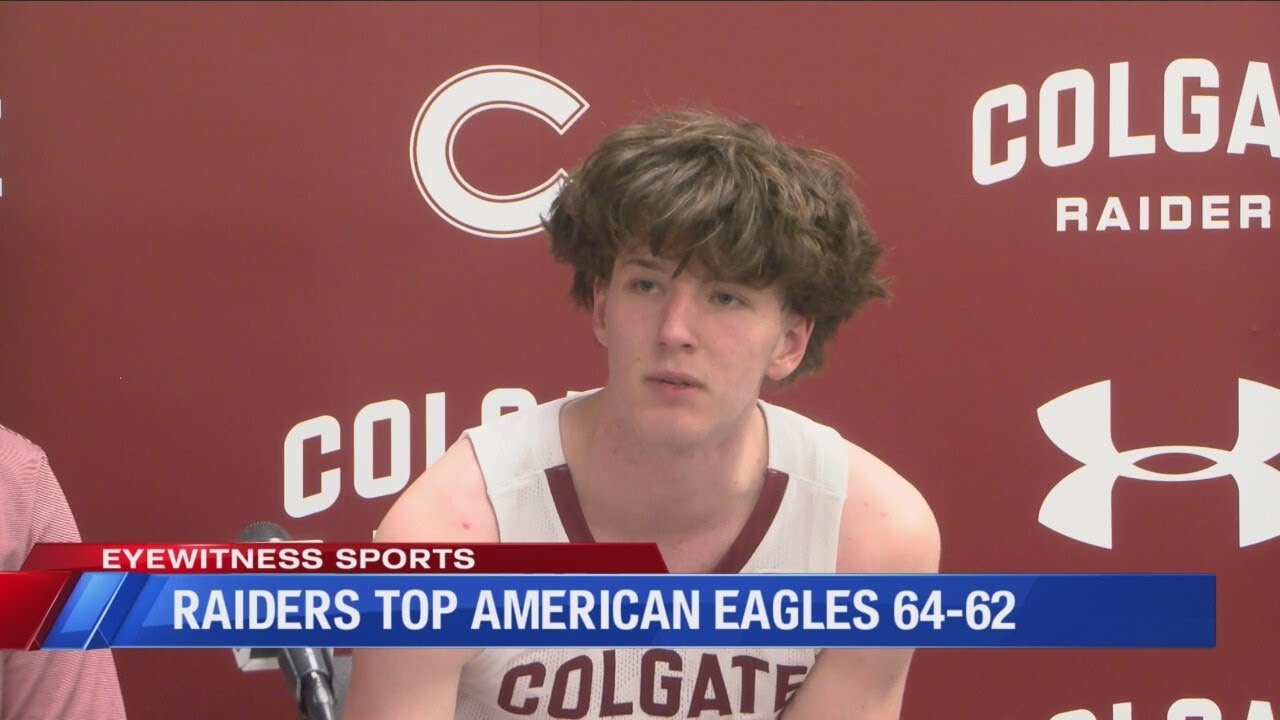 Eyewitness Sports 1-9-26: Colgate Grabs Big Patriot League Win