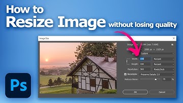 How to resize an image in Photoshop without losing quality using preserve details 2.0