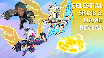 Celestial Skins & Name Reveal! - Brawlhalla Dev Stream Montage