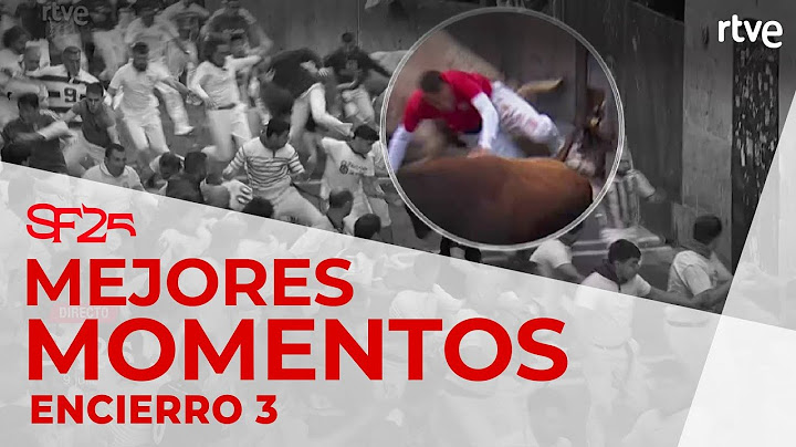 MEJORES MOMENTOS del TERCER ENCIERRO de San Fermín 2025 | Toros de Álvaro Núñez