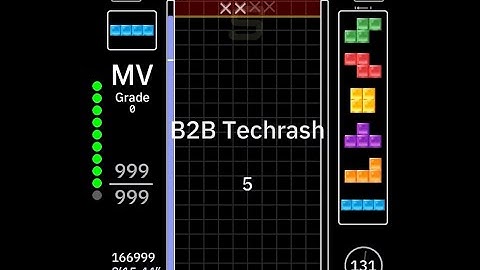 Techmino Master GRADED GM+ in 9:18