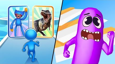 Monster Run Battle Squad | Wacky Run / All Level Gameplay: Android,iOS