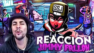 REACCIONANDO A Lucho SSJ - Jimmy Fallon Remix Ft. Khea, C.R.O, y Duki