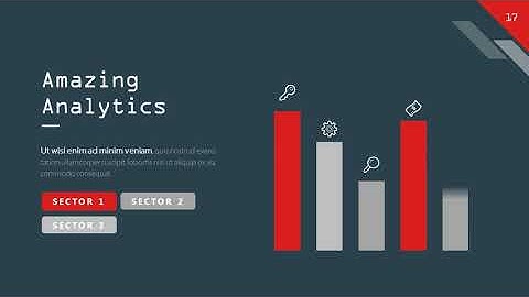 Red business project design PowerPoint template