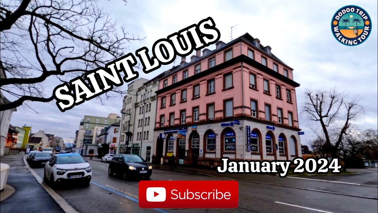 🇫🇷 Saint Louis, France - Walking Tour