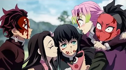 Nezuko talks and mitsuri surprised | Demon Slayer Season 3 | Episode 11| anime