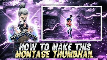 HOW TO MAKE WITHOUT TEXT MONTAGE THUMBNAIL || THUMBNAIL TUTORIAL || PS CC || LIGHTROOM || GW SAMEER