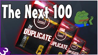 Ever seen dupes? - 100 Alpha Pack Opening