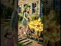 The strawberry girl accidentally turned her father into gold.