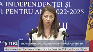 Veronica Mihailov-Moraru: Trebuie să reușim transpunerea legislației europene până în 2027-2028.