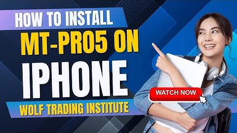 “How to Install MT5 Pro on iPhone | Complete Step-by-Step Guide by Wolf Trading Academy”