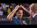 Federer & Courier funny interview moments compilation 2007-2017 の動画、YouTube動画。
