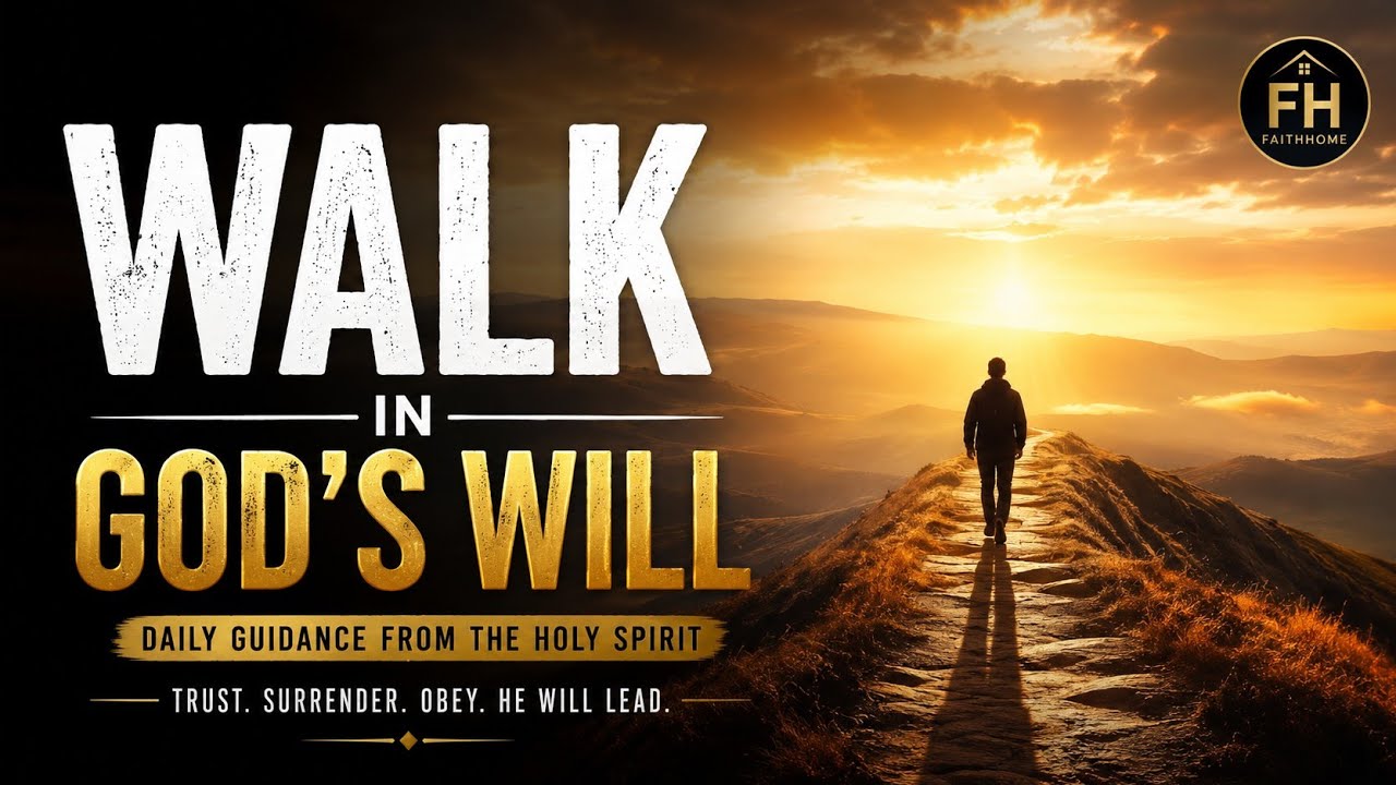 Walk In God How to Walk in God's Will (Led by the Holy Spirit) - YouTube
