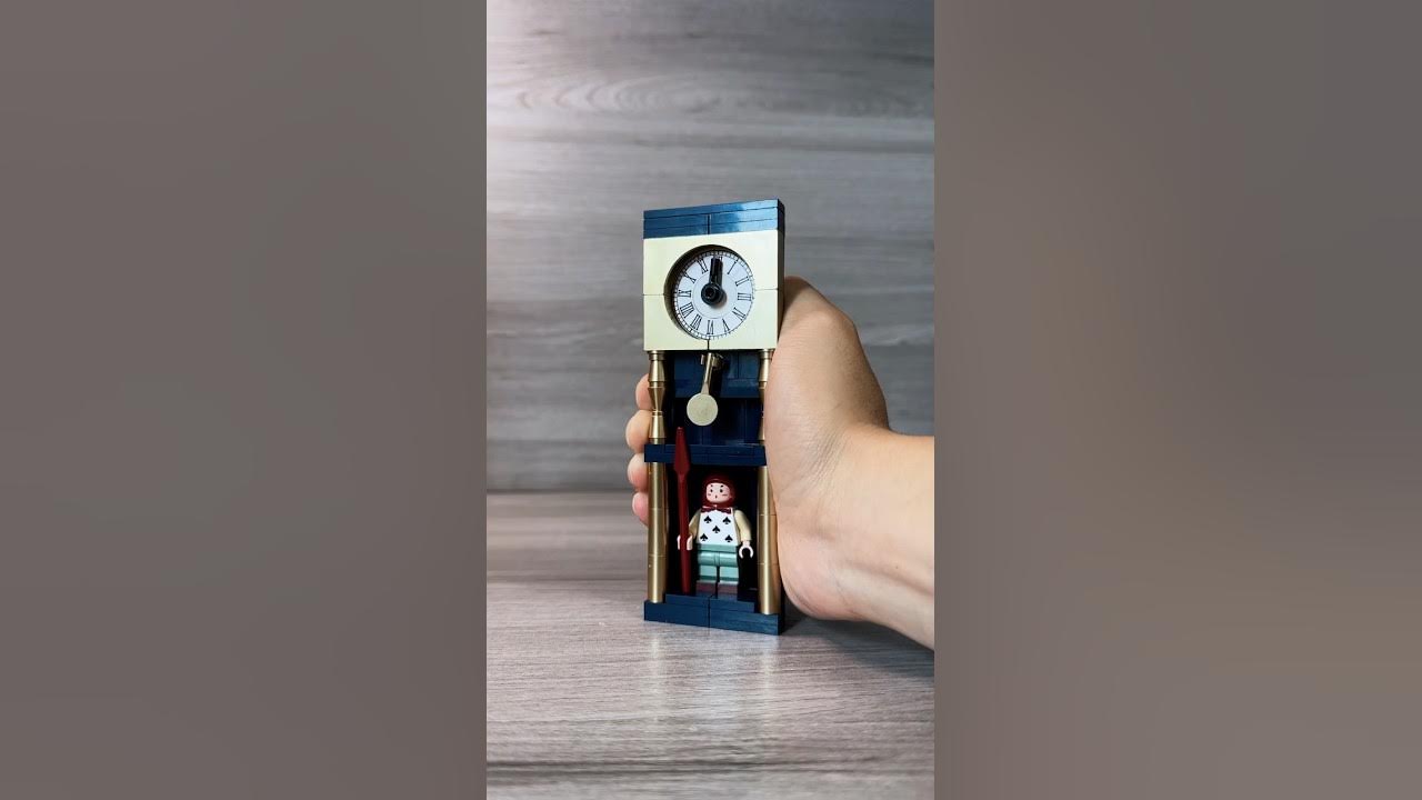 Build A grandfather clock with ticking sound #afolcommunity #afol #lego #grandfatherclock Build A grandfather clock with ticking sound #afolcommunity #afol #lego #grandfatherclock