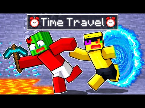 Using TIME TRAVEL to Help My Friend In Minecraft