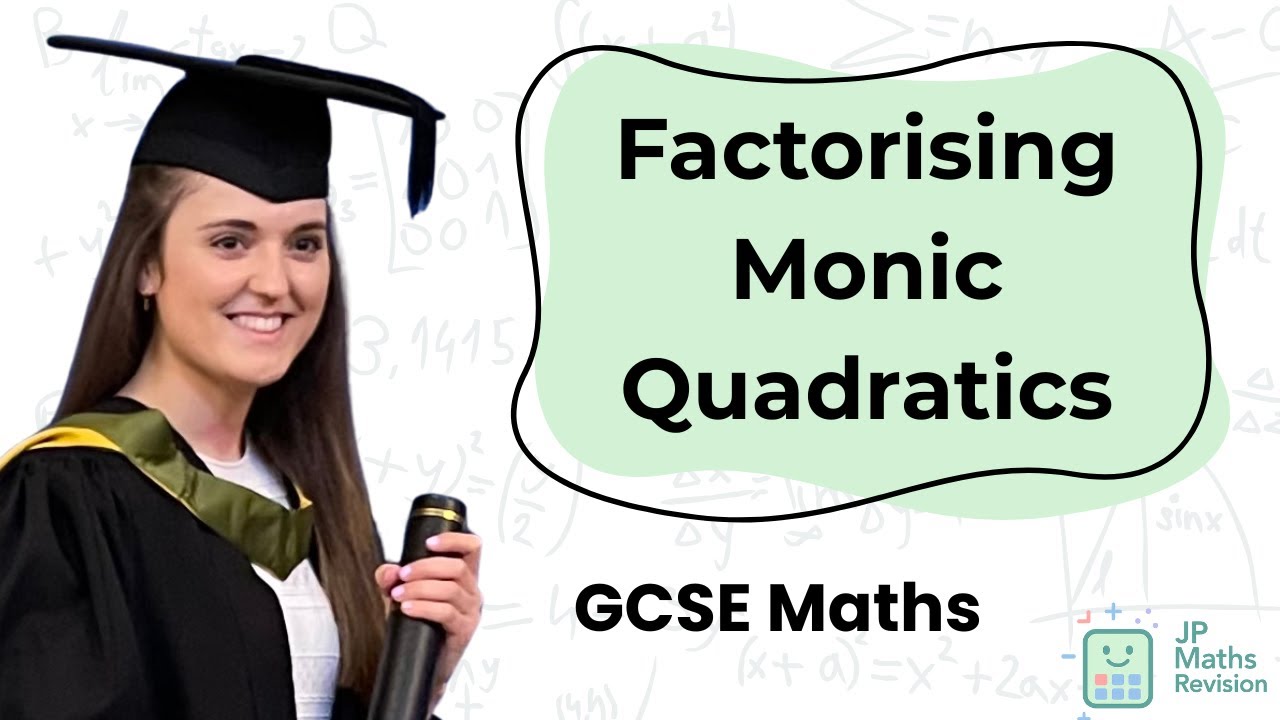 Factorising Quadratics (Monic) | GCSE Maths - YouTube