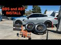 I Put BBS Wheels and AST suspension On My G82 BMW M4! DIY
