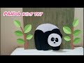 PANDA SHAKING HEAD..(( Kids Craft ))  Mainan panda kepala bergoyang