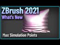 022 ZBrush 2021 Max Simulation Points