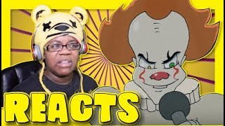 Pennywise VS The Joker Cartoon Beatbox Battles by verbalase | Animation Reaction