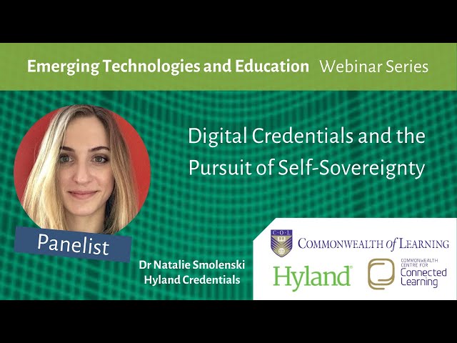 Digital Credentials and the Pursuit of Self-Sovereignty Webinar