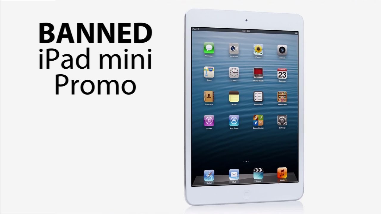 Banned iPad mini Promo