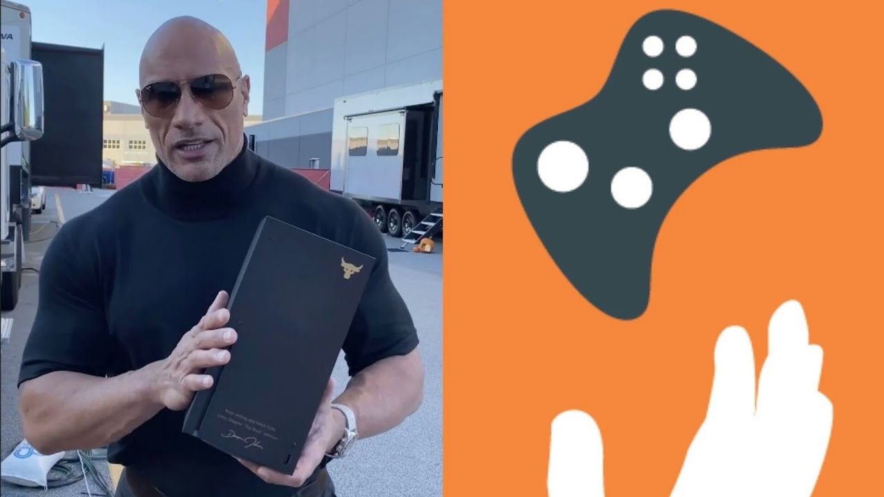 The Rock gives away custom Xbox Series X consoles to children's ...