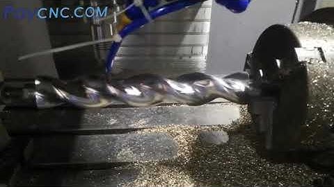 Stator mold mandrel making on V8 Machining Center with GSK25i