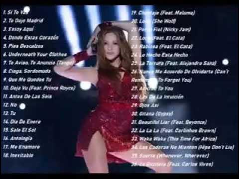 Shakira mix 2022 todas sus canciones y popurrí mix 2022 los mas grandes