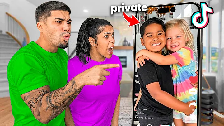 REACTING TO OUR 6 YEAR OLD SONS TIKTOKS! *SHOCKING* 