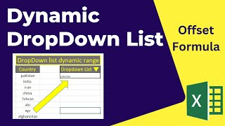 Learn How to Create a Dynamic Dropdown List in Excel with an Offset Formula!