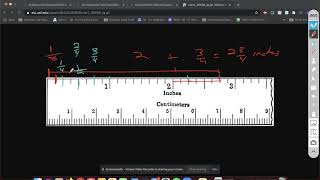 Breaking Down a Ruler to 1/8 of an Inch
