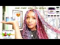 HAIR PAINT WAX ON WEAVE  | Color Your Hair Without Dying it |