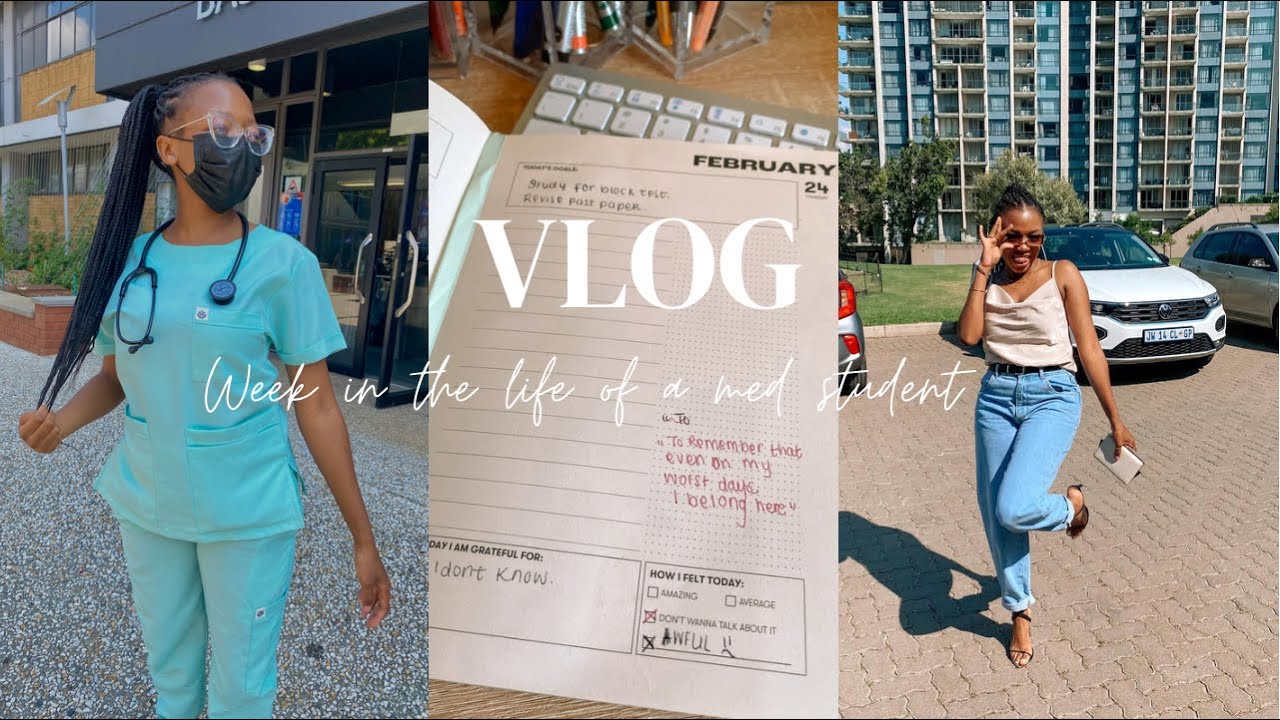 MED SCHOOL VLOG 2: lots of stress & studying … end of block | Week in the life of a medical student