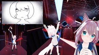 [Beat Saber] Yorushika - hitchcock Full Body Tracking