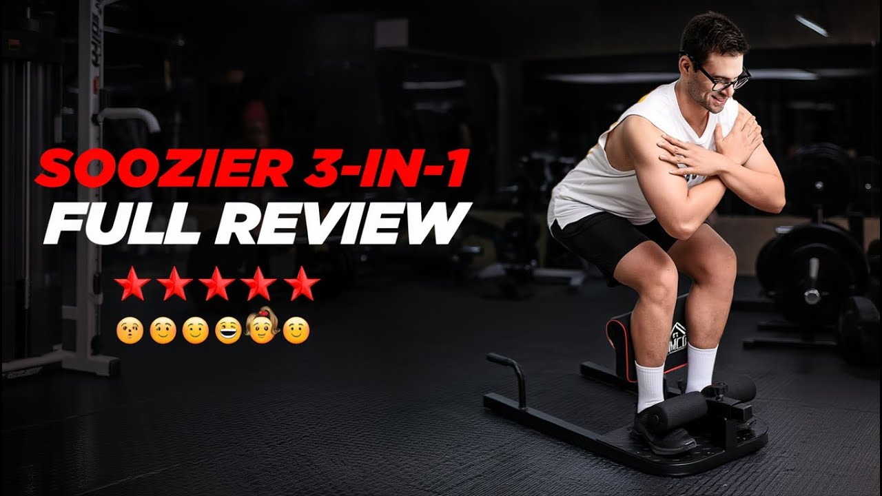 ✅Soozier 3-in-1 Sissy Squat Machine Review — Is This the Best Home Leg Trainer?