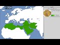 تاريخ الخلافة على خريطة زمنية