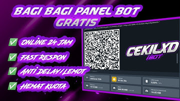 BAGI PANEL BOT WA || 100% GRATIS  BURUAN COBA😱 #sc  #botwa #runbot #cararunbot24jam #gratis #panel