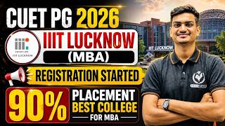 😱 IIIT LUCKNOW MBA 🔥 90% PLACEMENT 🚨 REGISTRATION STARTED!