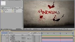 Graffiti writing on a wall in 3D - Adobe After Effects Tutorials - Durasi: 11.25. 