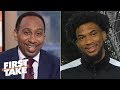 Marvin Bagley admires Zion's 'motor,' sees Cam Reddish as a top player in the draft | First Take