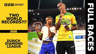 Two WORLD RECORDS! Dos Santos and Russell Claim Fastest 400m & 100m Hurdles | Zurich Diamond League