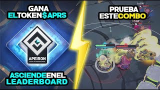 ESCALA EN EL LEADERBOARD DEL PVP DE APEIRON ⚔ PARA OBTENER EL TOKEN $APRS GRATIS ||VIDEOJUEGO WEB3