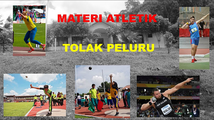 Gerakan akhir saat melakukan tolakan pada tolak peluru awalan membelakangi disebut gerakan