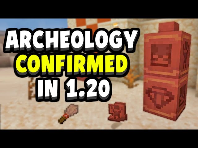 Minecraft's archeology feature is finally getting dug up for 1.20