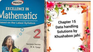 class 2nd mathematics prachi publication chapter 15 data handling solutions by khushaboo jafri