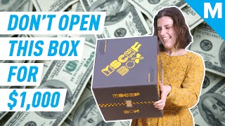 Did We LOSE $1,000 By Opening This MYSTERY BOX? | Mashable Originals