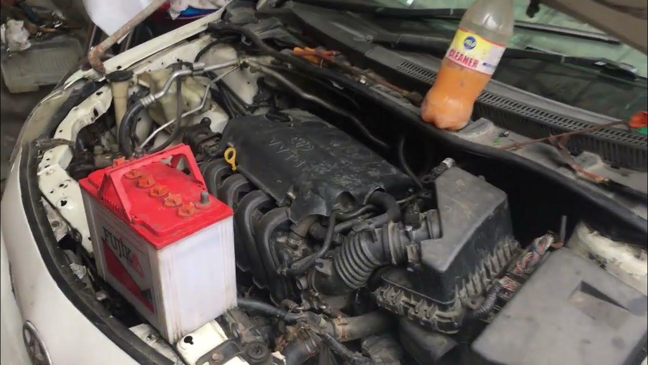 How to clean radiator without opening by using engine cleaning chemical